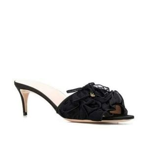 NWT Gucci Kimchi Tulle Kitten Heel Sandal